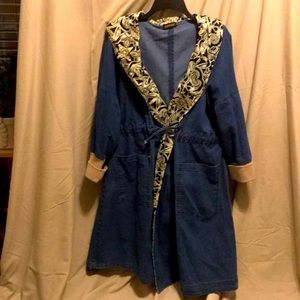 Reborn indigo denim jacket